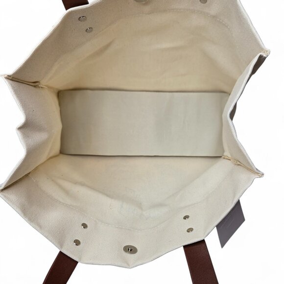 NWT Porter Lane Home Canvas Shoulder Tote Bag Scotland Graphics Shopper Travel - Picture 5 of 8